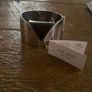 Kate spade silver cuff bracelet